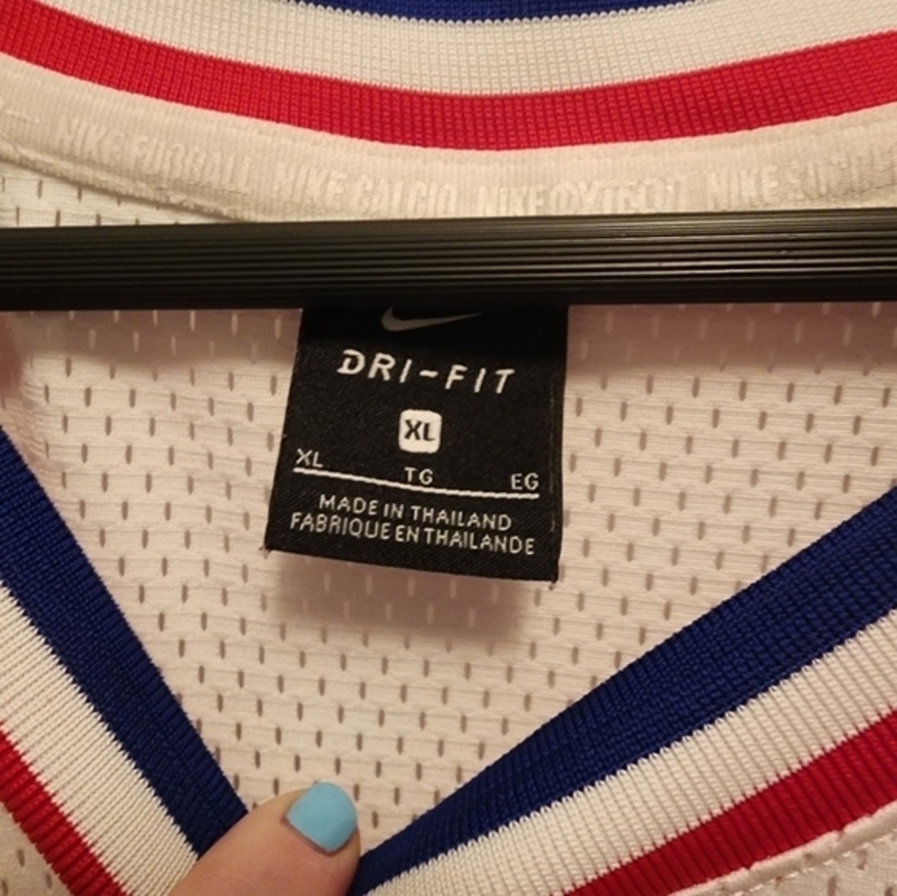 Nike F.F.F. FRANCE SLEEVELESS‎ JERSEY XL - Picture 4 of 4